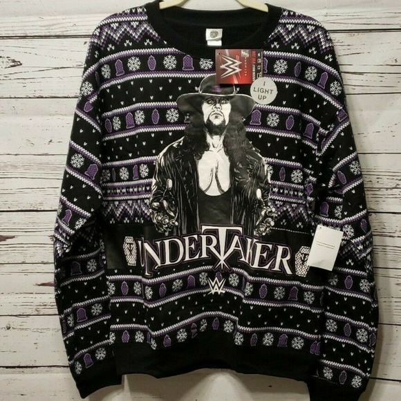 ric flair light up christmas sweater